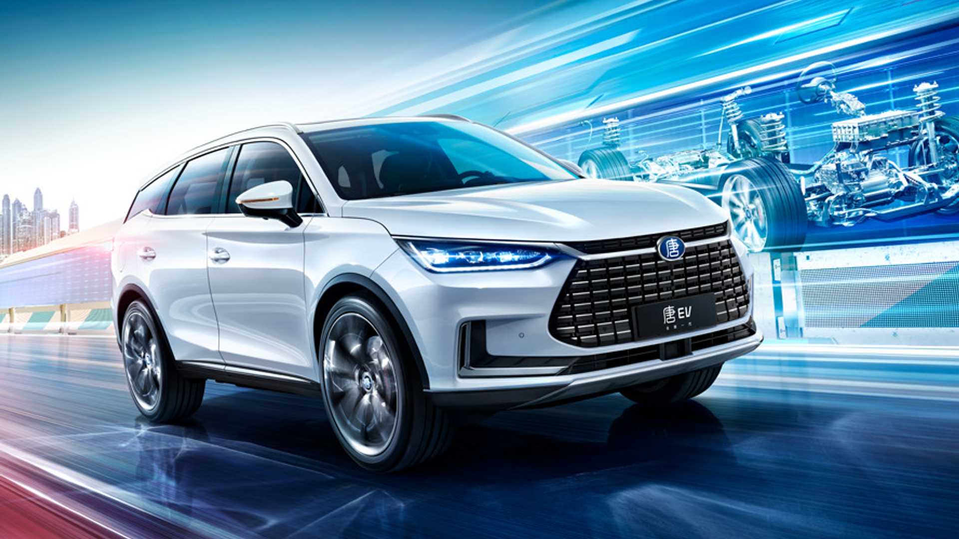 Este Es El Nuevo BYD Tang, El SUV Eléctrico De Siete Plazas Más Rápido ...