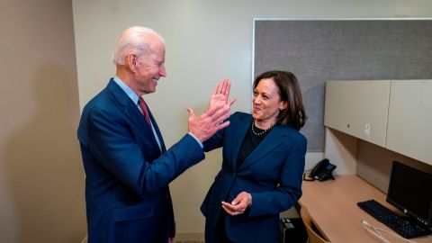 Harris estuvo en la lista de Biden desde el principio.