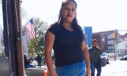 María Christina Villacrés, murió arrollada el domingo.