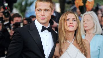 Brad Pitt y Jennifer Aniston.