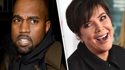Kanye West y Kris Jenner.