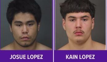 Josué López (izq) y su hermano Kain han sido arrestados.