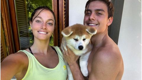 Oriana Sabatini y Paulo Dybala