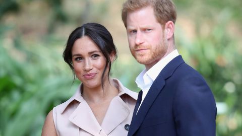 Meghan Markle y el príncipe Harry