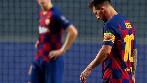 Un año más de decepción europea para Leo Messi.