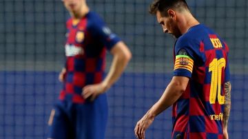 Un año más de decepción europea para Leo Messi.