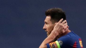 El futuro de Messi en Barcelona es incierto.