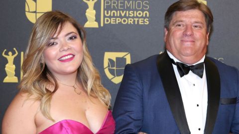 Miguel Herrera y Mishelle Herrera