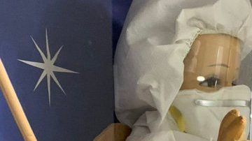 La imagen se viralizó en las redes sociales.