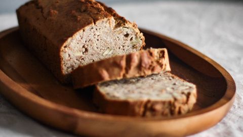 Pan de manzana y nuez.