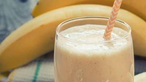 batido leche almendras
