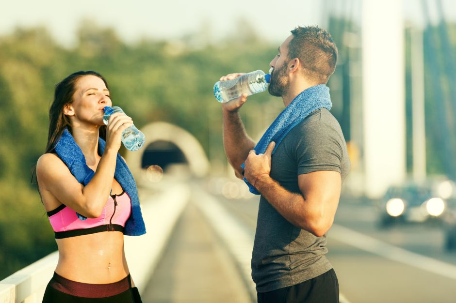 beber agua ejercicio