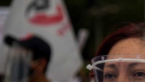 Personal sanitario en México realizó varias protestas para exigir mejoras en sus condiciones laborales.