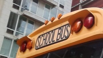 Bus escolar en Nueva York