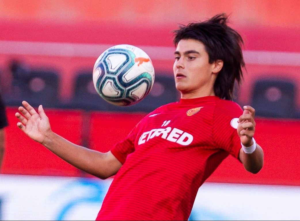 Luka Romero es la joven promesa del Mallorca.