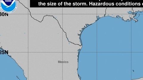 Nana llegó a Belice como huracán que volvió a degradarse.