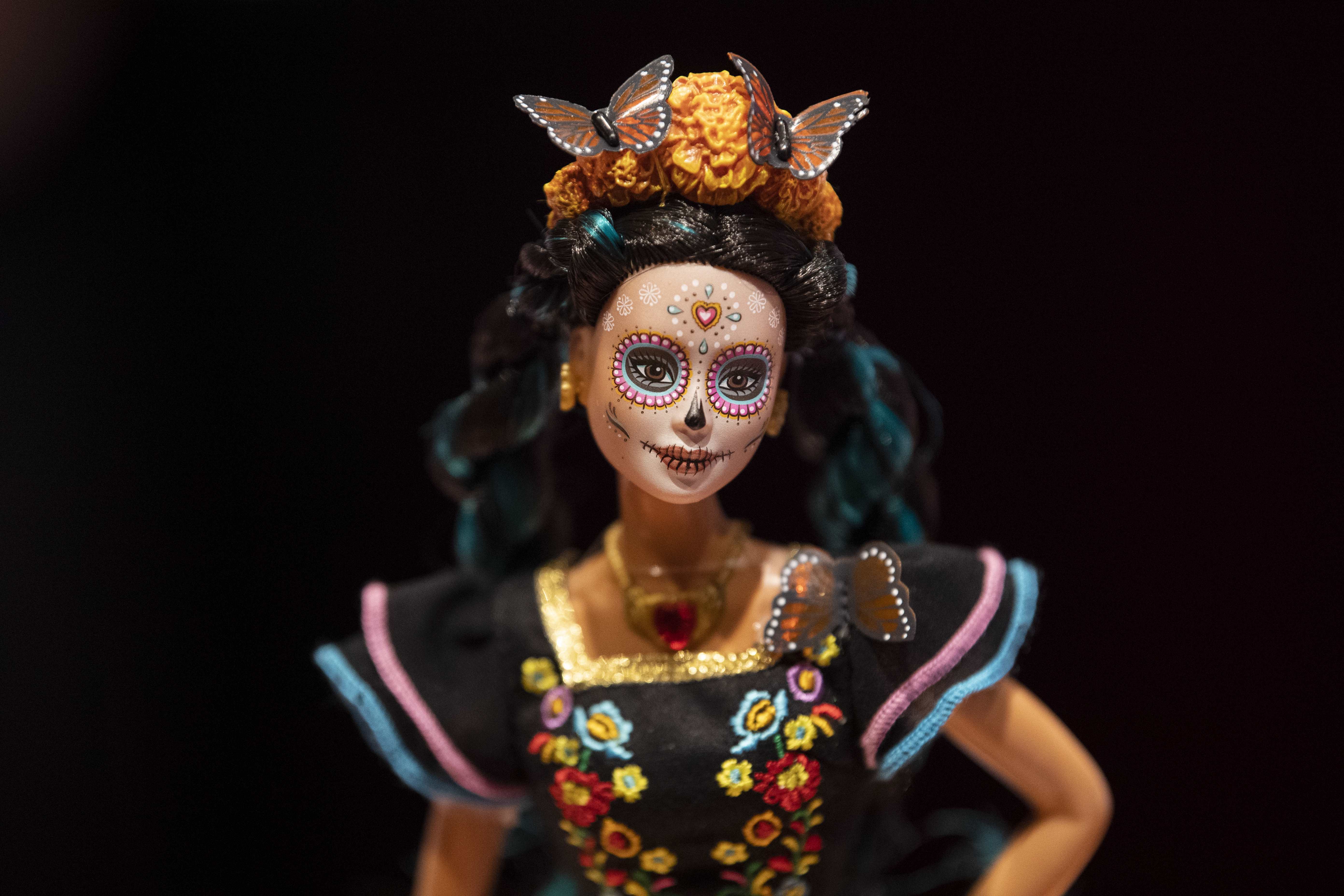 barbie de día de muertos