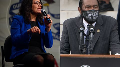 Los representantes Rashida Tlaib insistieron en la necesidad del pago directo.