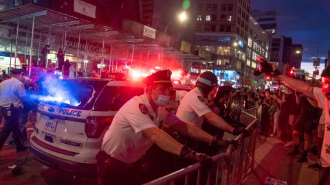 En junio ocurrieron las protestas más violentas tras la muerte de George Floyd.