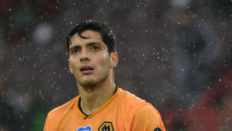 Raúl Jiménez, delantero del Wolverhampton.