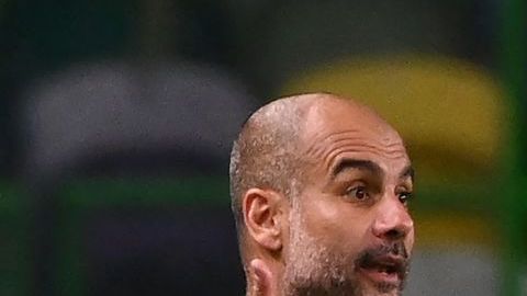 Pep Guardiola, entrenador del Manchester City.