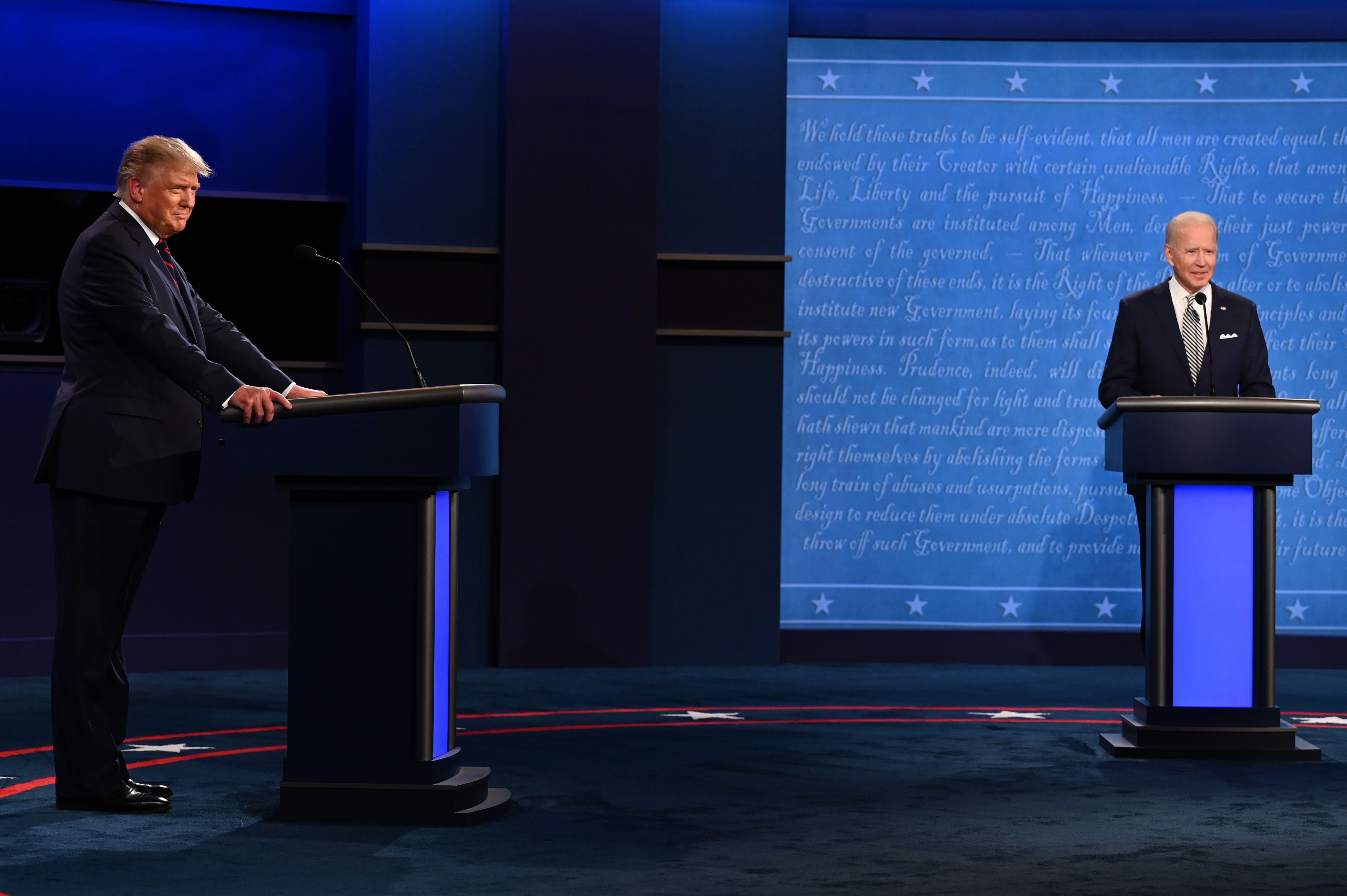 Minuto A Minuto Del Debate Presidencial: Trump Y Biden Se Enfrentaron ...