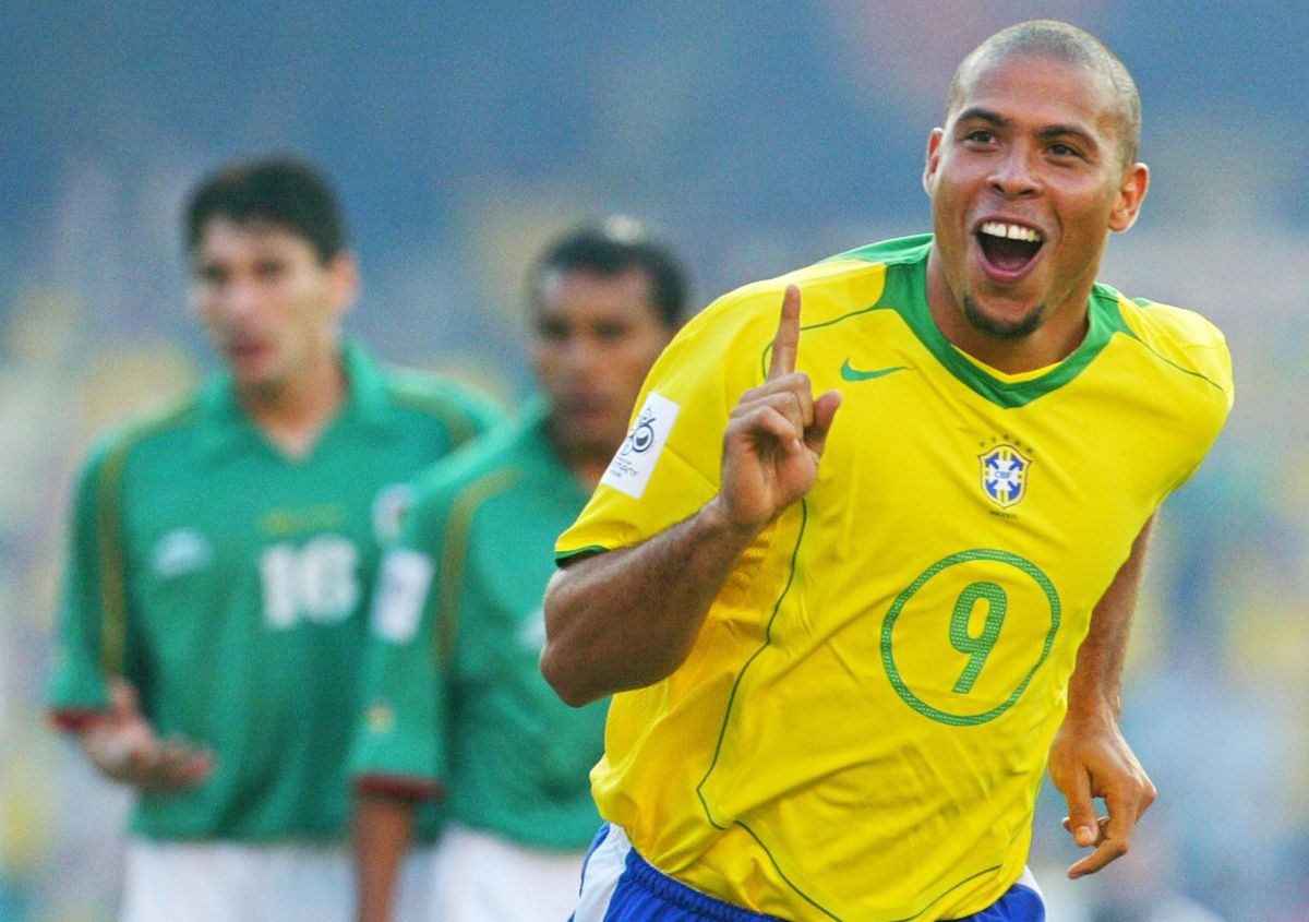 Ronaldo Nazario defendió la camiseta verdeamarela entre 1994 y el 2011.