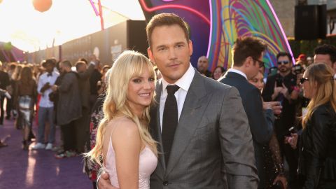 Anna Faris y Chris Pratt