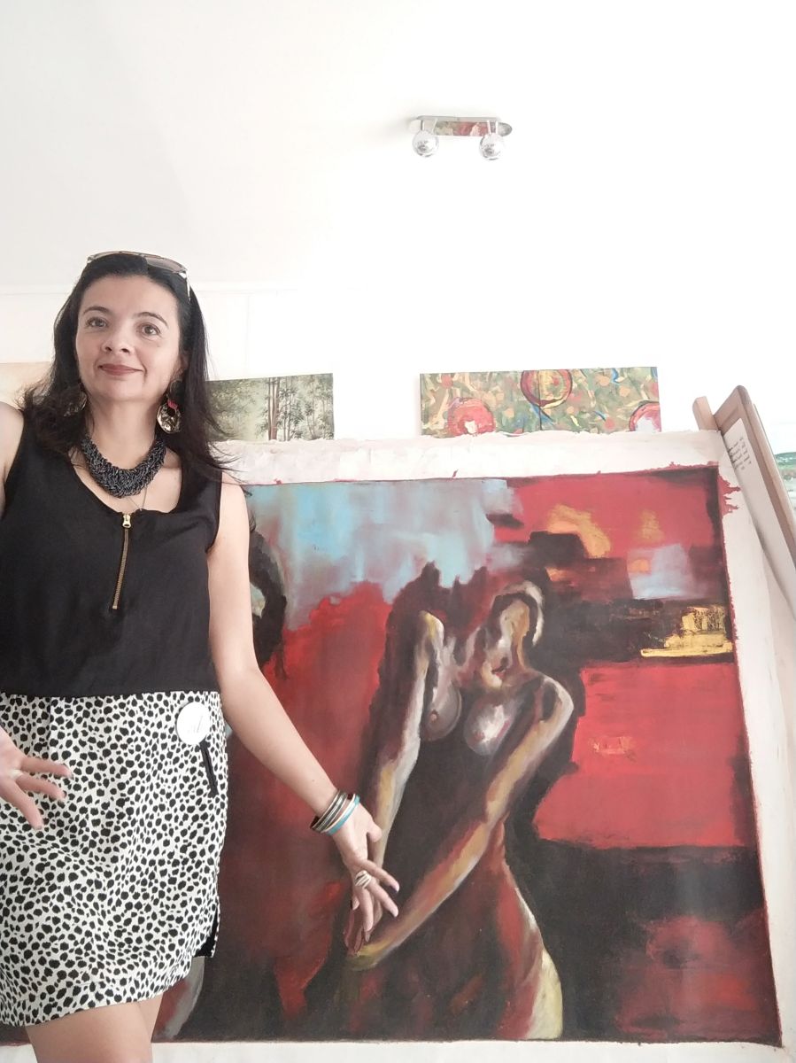 Adriana Silva encabeza los proyectos de la fundación colombiana "Arte al Paso" en Europa y Estados Unidos.