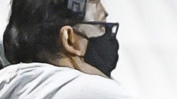 Zaldívar tuvo que ser trasladado a un hospital.