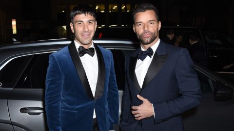 Ricky Martin y Jwan Yosef