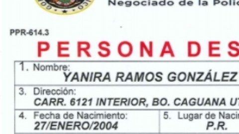 Desaparecidas en Puerto Rico