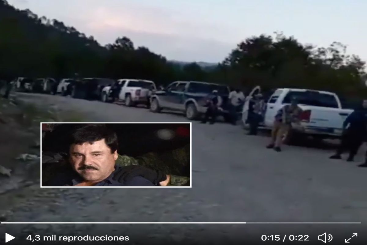 VIDEO: Cártel de Sinaloa mostró su poder antes de apelación de cadena perpetua del Chapo