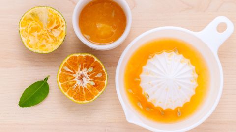 Jugo de mandarina.