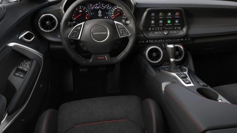 Interior Chevrolet Camaro. / Foto: Cortesía Chevrolet.