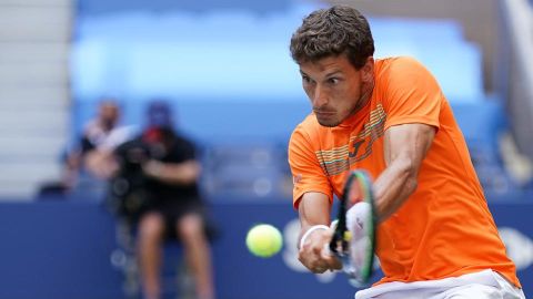 El tenista español Pablo Carreño, llega a los cuartos de final por segunda vez en su carrera.