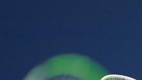 Dominic Thiem durante el partido ante el australiano Alex De Minaur.