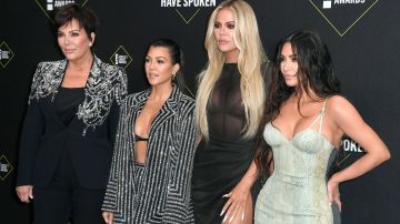 Kris Jenner, Kourtney, Khloé y Kim Kardashian.