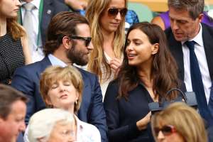 Las fotos del cariñoso encuentro de Bradley Cooper y su ex, Irina Shayk