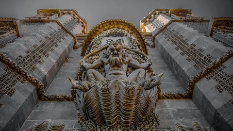 Representación del diablo.