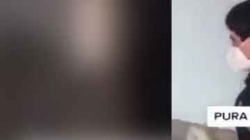 El menor se pasea frente a militares en Culiacán.