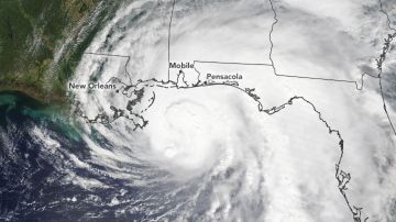 Sally podría dejar caer de 10 a 20 pulgadas de lluvia entre Mississippi y la península de Florida.
