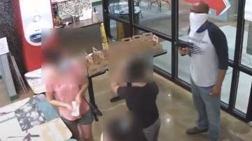 El asalto ocurrió en un Wing Stop de Texas.