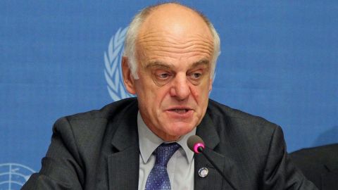 El Dr. David Nabarro es enviado especial de la OMS para la covid-19.