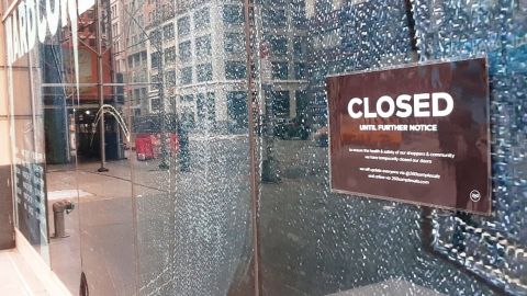 Parálisis económica y laboral en NYC.