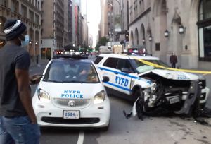 Policía hispano conduciendo borracho causó accidente en El Bronx