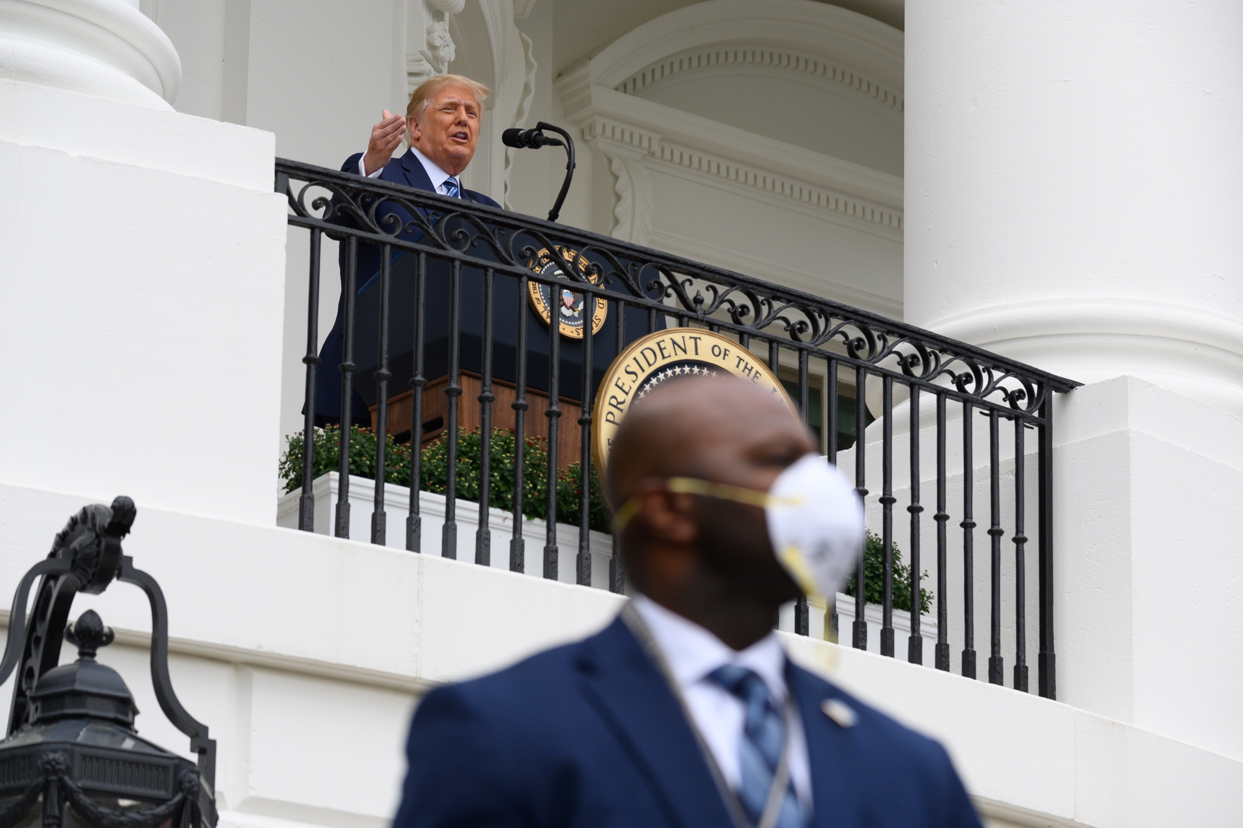 Trump Coronavirus Casa Blanca