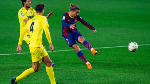 Antoine Griezmann no ha marcado en tres partidos con los blaugrana.