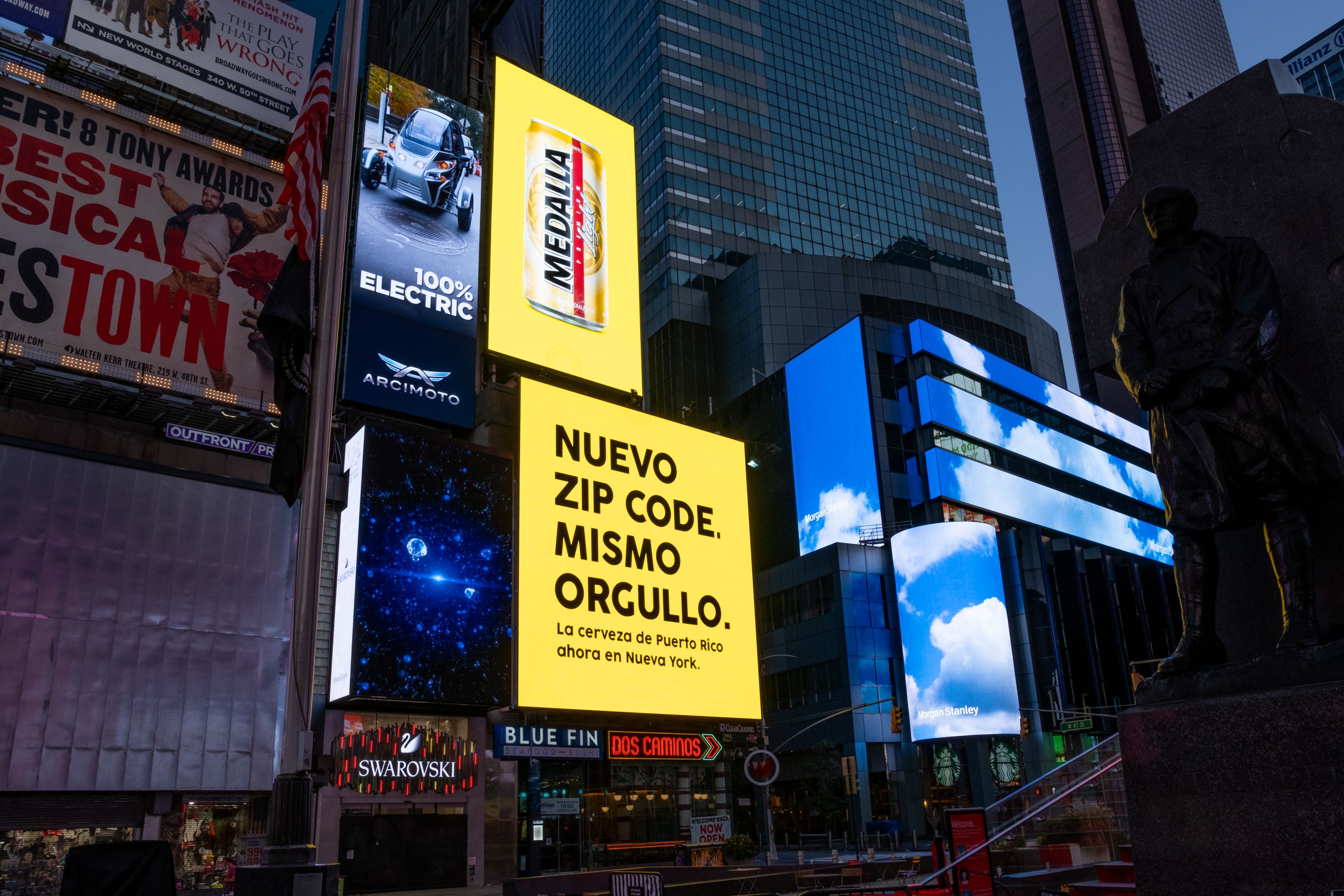 Medalla Light en NYC