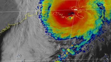 El huracán Zeta tocó tierra en Louisiana con Categoría 2.